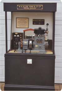 1/6th scale model of 1950s Allen 2 cylinder Compound Steam Generating Set